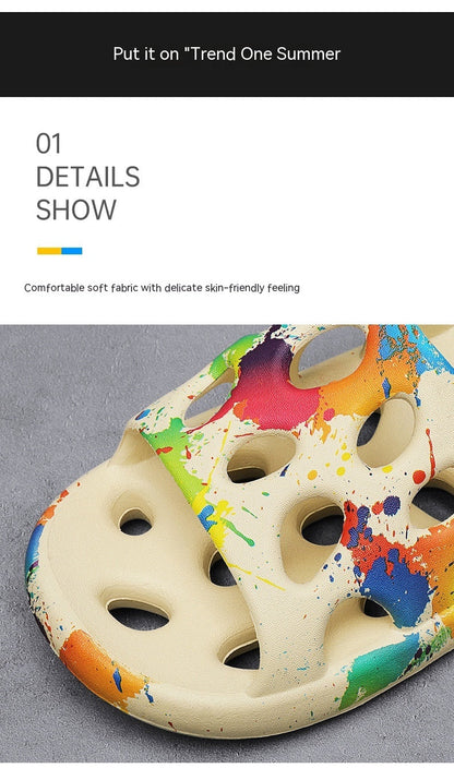 Plus Size Colorful Slippers See size chart under “more details” The Fashion Celestial