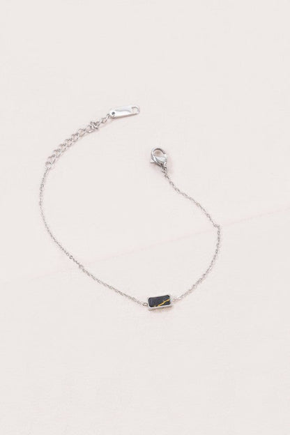 Beaming Bar Stone Bracelet | Silver Shop Style & More | Fresh Looks, Everyday Deals & Free Shipping