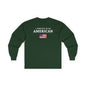 I Identify As An American Long Sleeve Tee The Devil's Pickle
