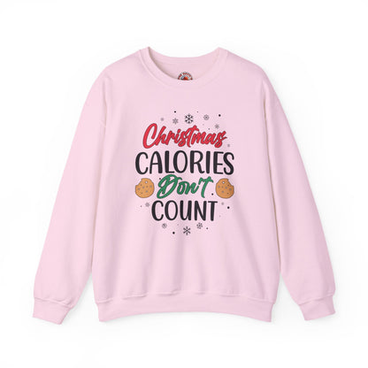 Christmas Calories Don't Count Crewneck Sweatshirt The Devil's Pickle