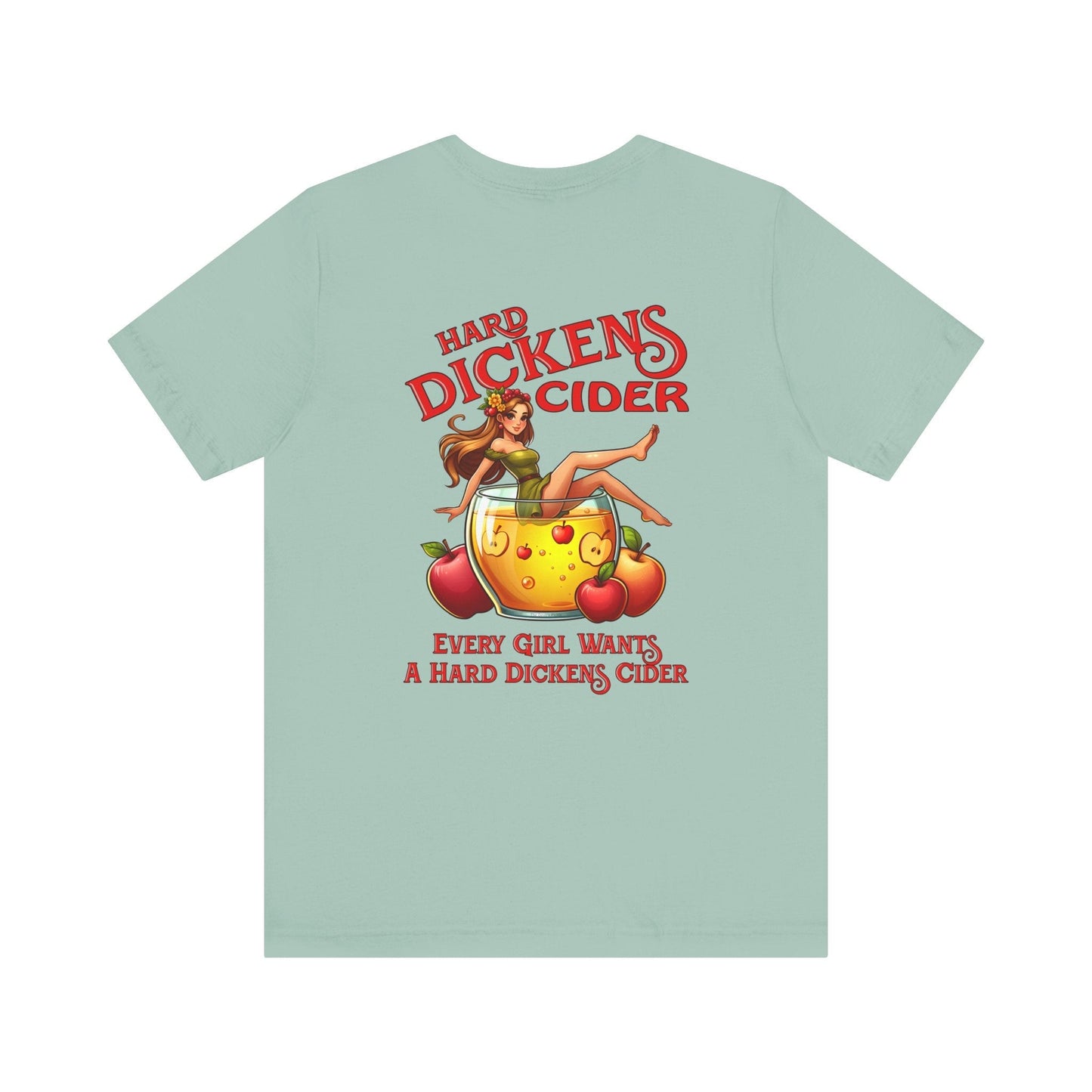 Hard Dickens Cider Front/Back T-Shirt The Devil's Pickle