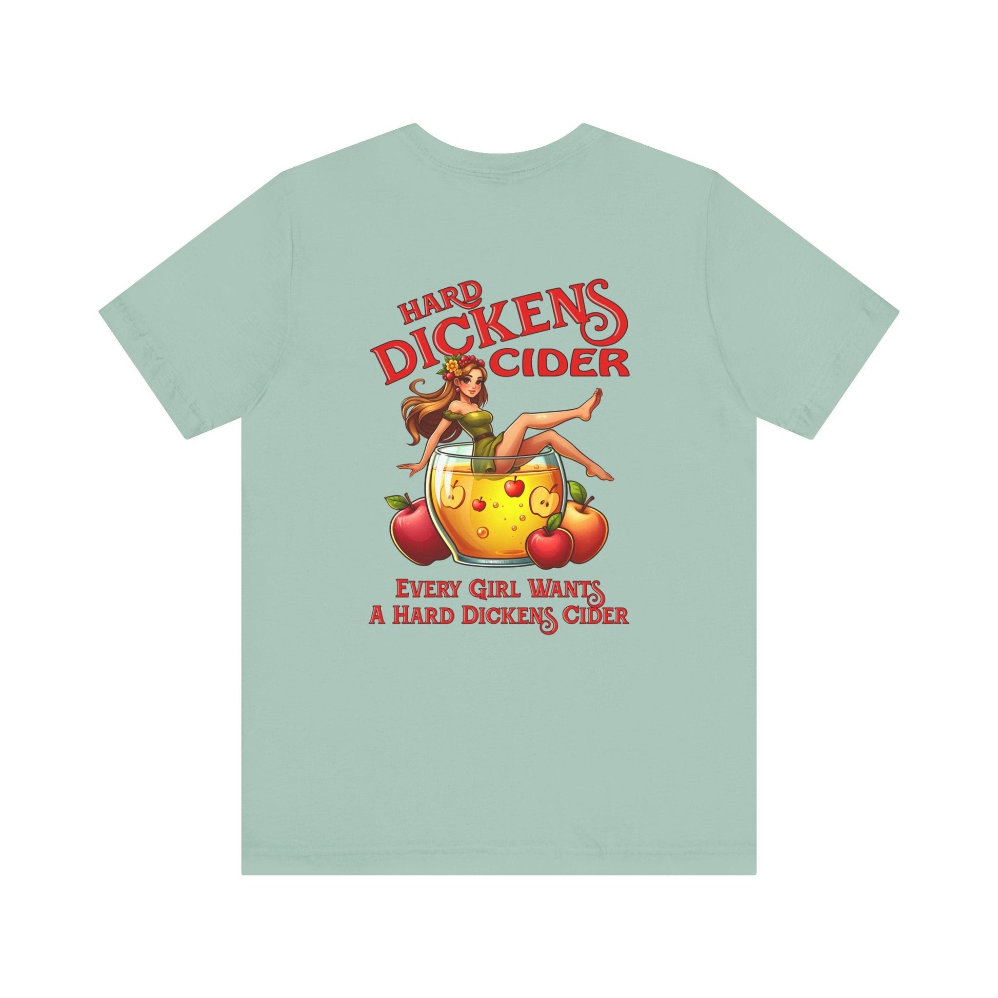 Hard Dickens Cider Front/Back T-Shirt The Devil's Pickle