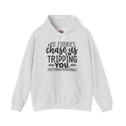 If Zombies Chase Us Hooded Sweatshirt The Devil's Pickle