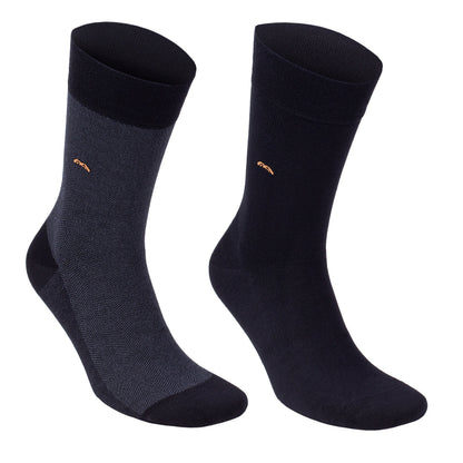 Men’s Bamboo Dress Socks 6-Pack – Assorted Colors Bambooven