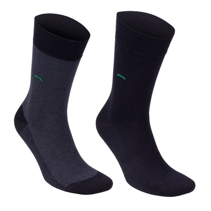 Men’s Bamboo Dress Socks 6-Pack – Assorted Colors Bambooven