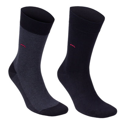 Men’s Bamboo Dress Socks 6-Pack – Assorted Colors Bambooven