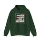 Beer Bacon Guns and Freedom Hooded Sweatshirt The Devil's Pickle