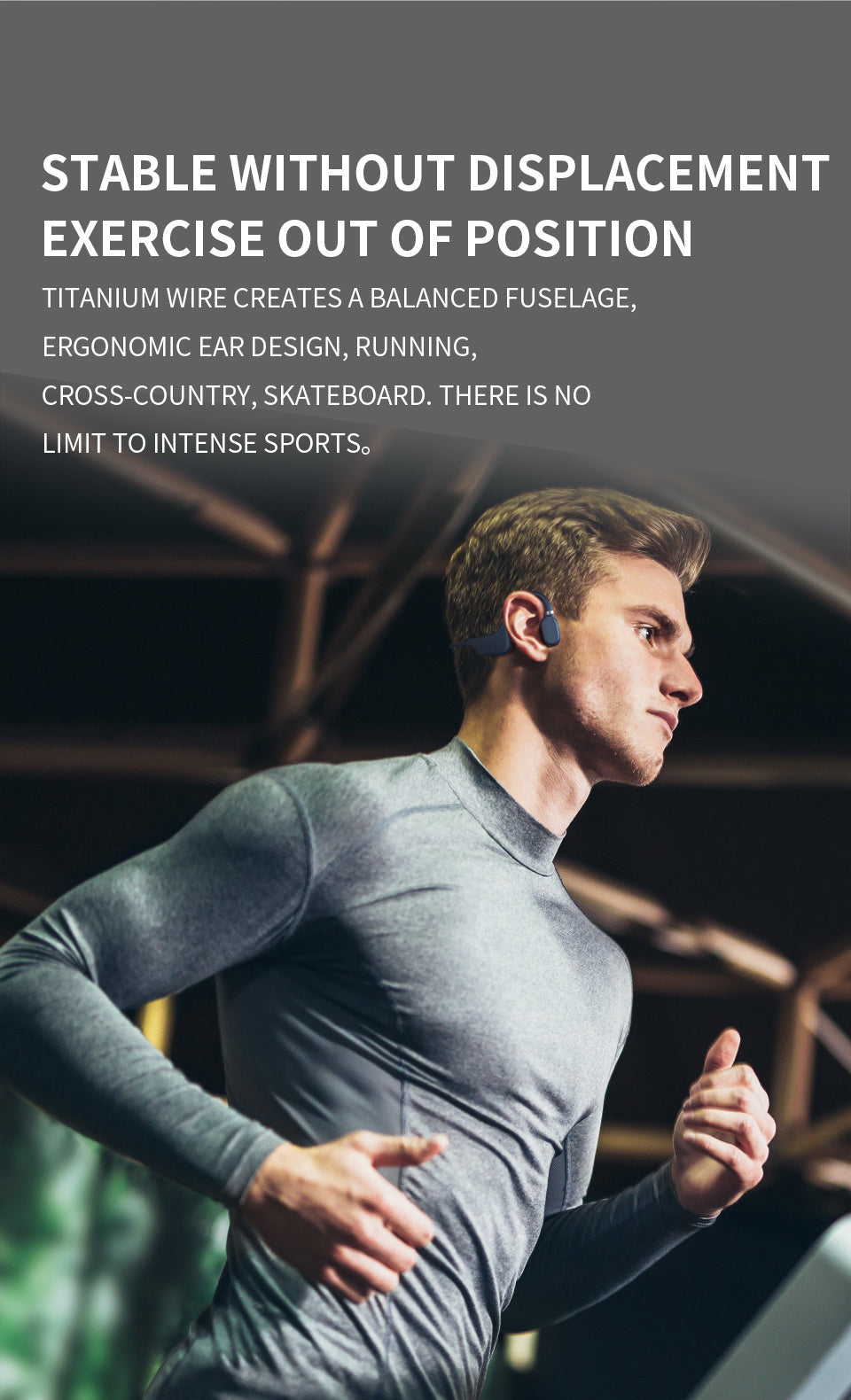 Sanag A5X Bone Conduction Headphones for Cycling, Sports, Fitness, and Workouts, 3D Stereo Headphones NovaCart