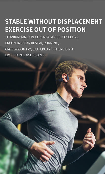 Sanag A5X Bone Conduction Headphones for Cycling, Sports, Fitness, and Workouts, 3D Stereo Headphones NovaCart