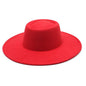 Ella Wide Brim Wool Jazz Hat – Stylish Felt Hat in 16 Colors Country in My Heart