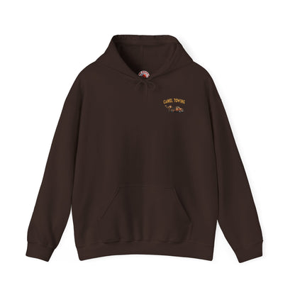 Camel Towing Back Hooded Sweatshirt The Devil's Pickle