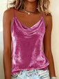 Solid Color Sleeveless Camisole Tank Top – 8 Colors, S–XXL FitiqueFit