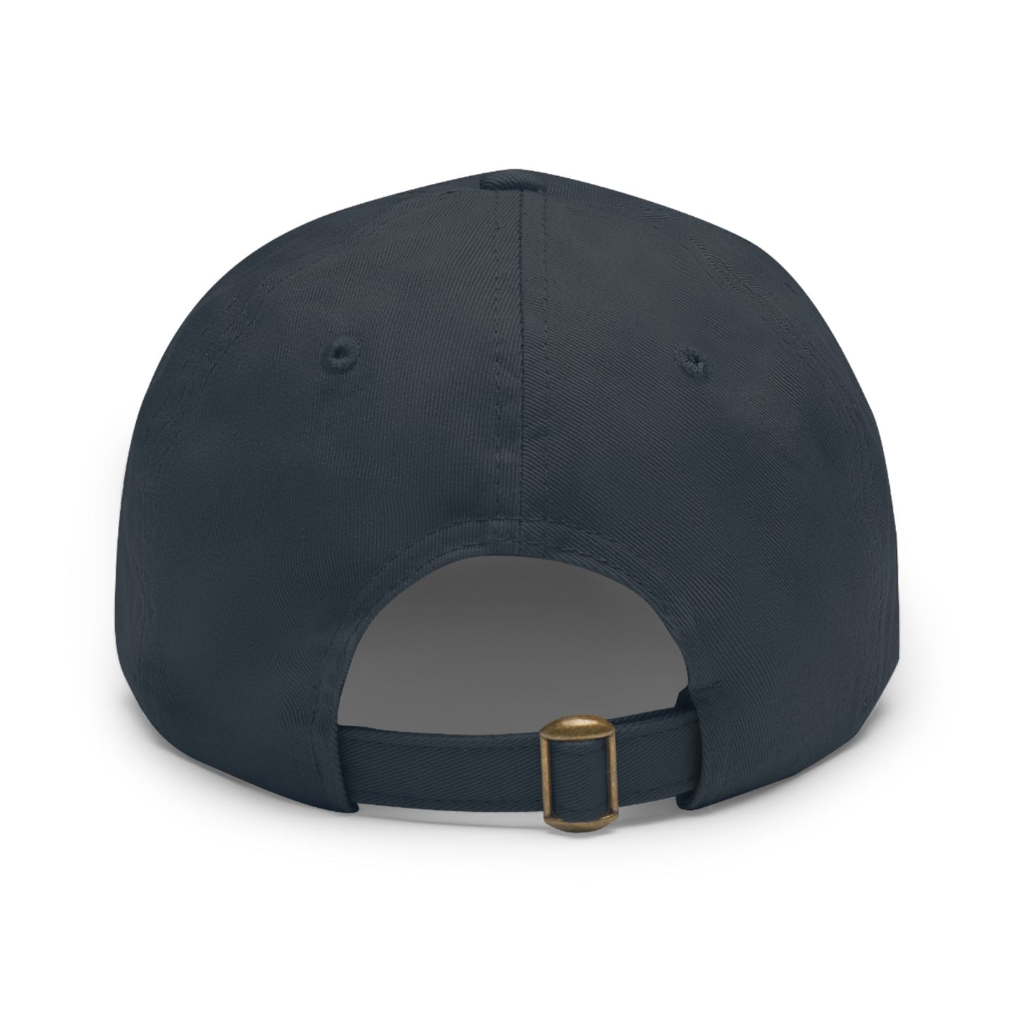 Hat with Leather Patch (Round) Grayceful LLC
