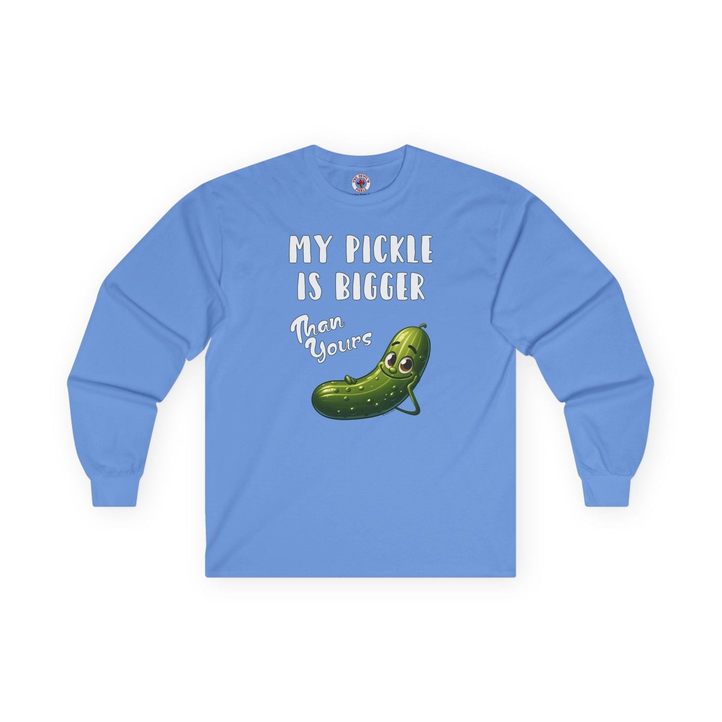 My Pickle Is Bigger Than Yours Long Sleeve Tee The Devil's Pickle