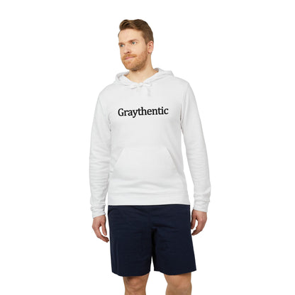 adidas Unisex Fleece Hoodie "Graythentic" Grayceful LLC