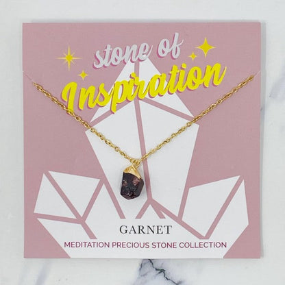 Meditation Semi-Precious Stone Pendant Necklace Shop Style & More | Fresh Looks, Everyday Deals & Free Shipping