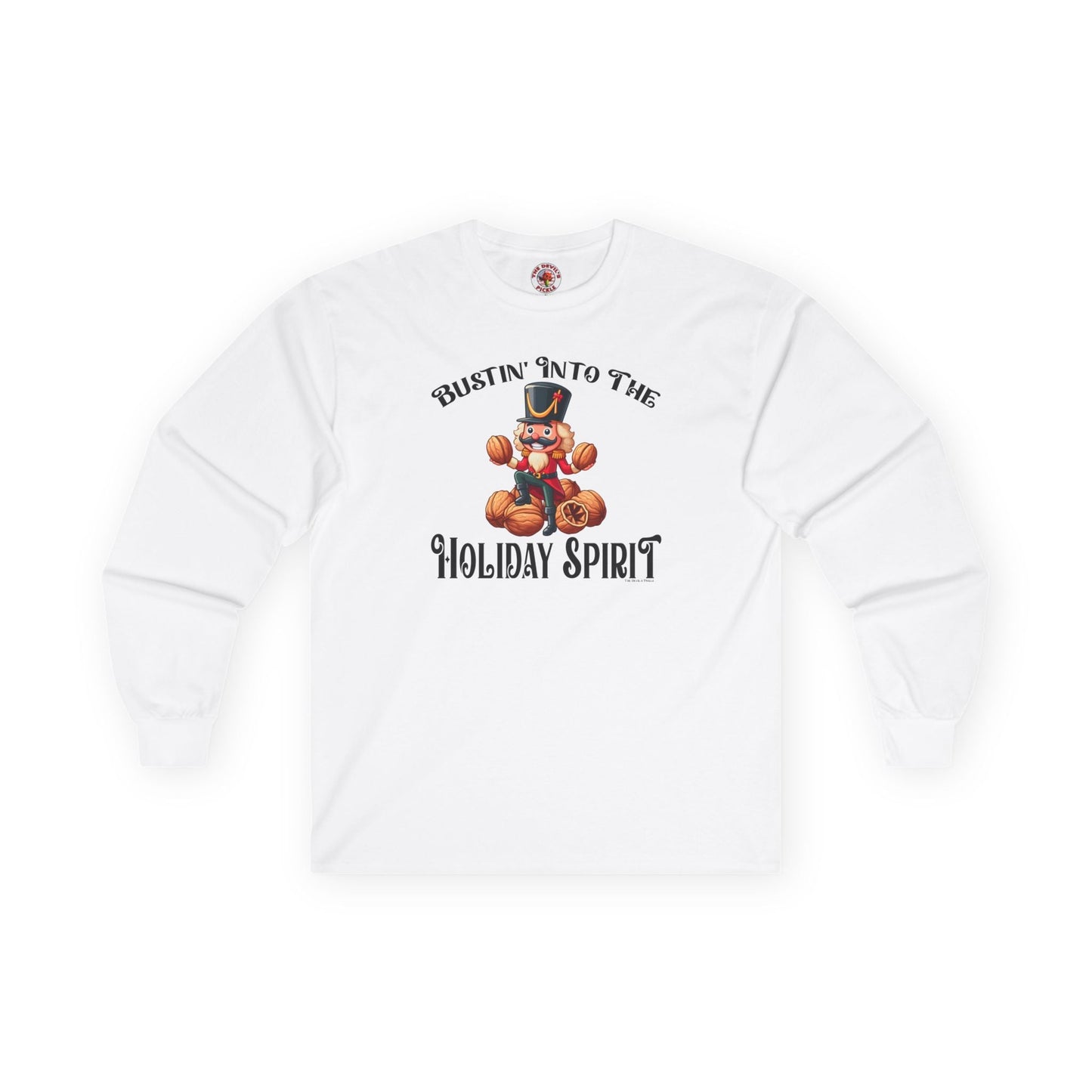 Bustin' Into The Holiday Spirit Long Sleeve Tee