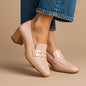 Women’s Square-Toe Slip-On Oversized Fashion Shoes FitiqueFit