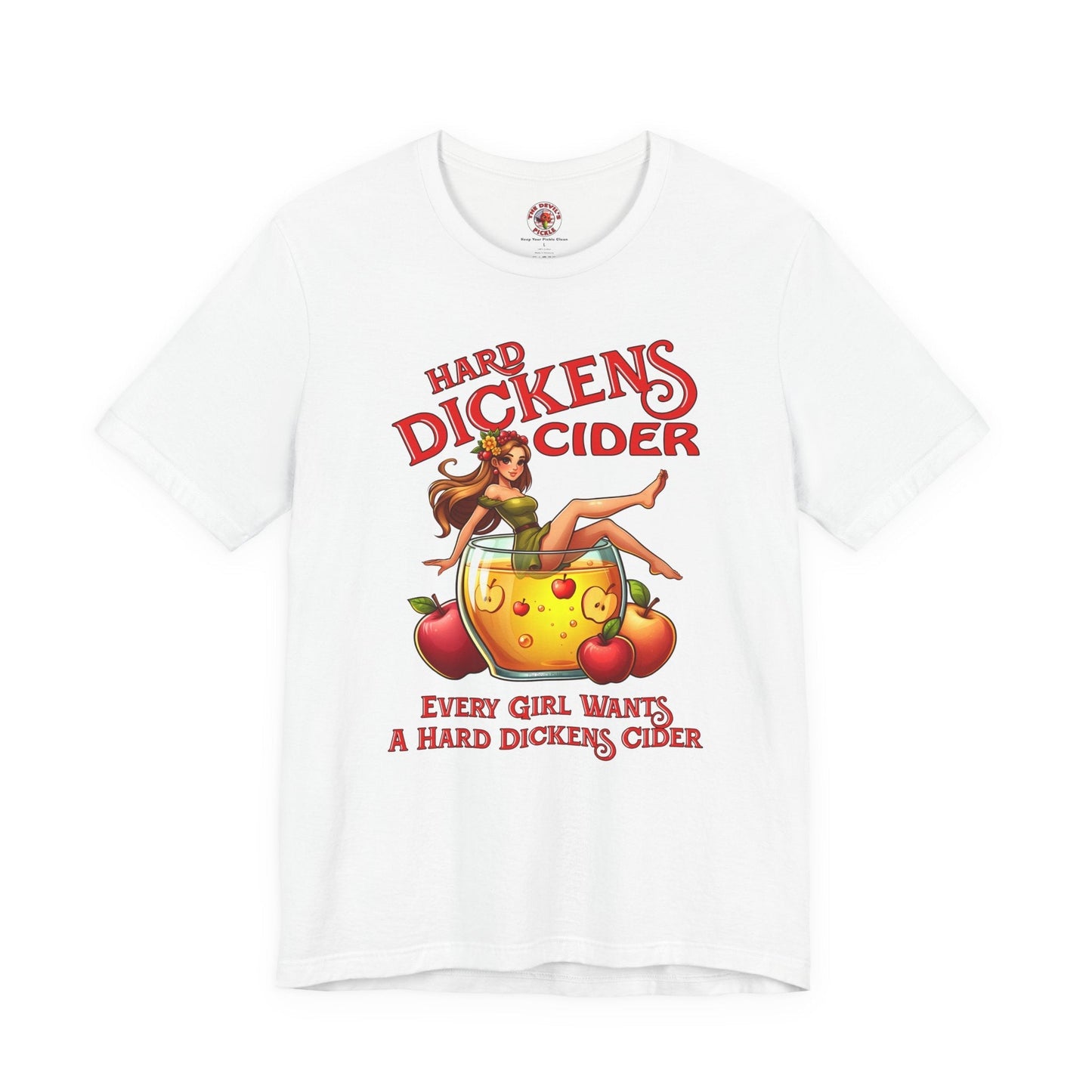 Hard Dickens Cider T-Shirt The Devil's Pickle