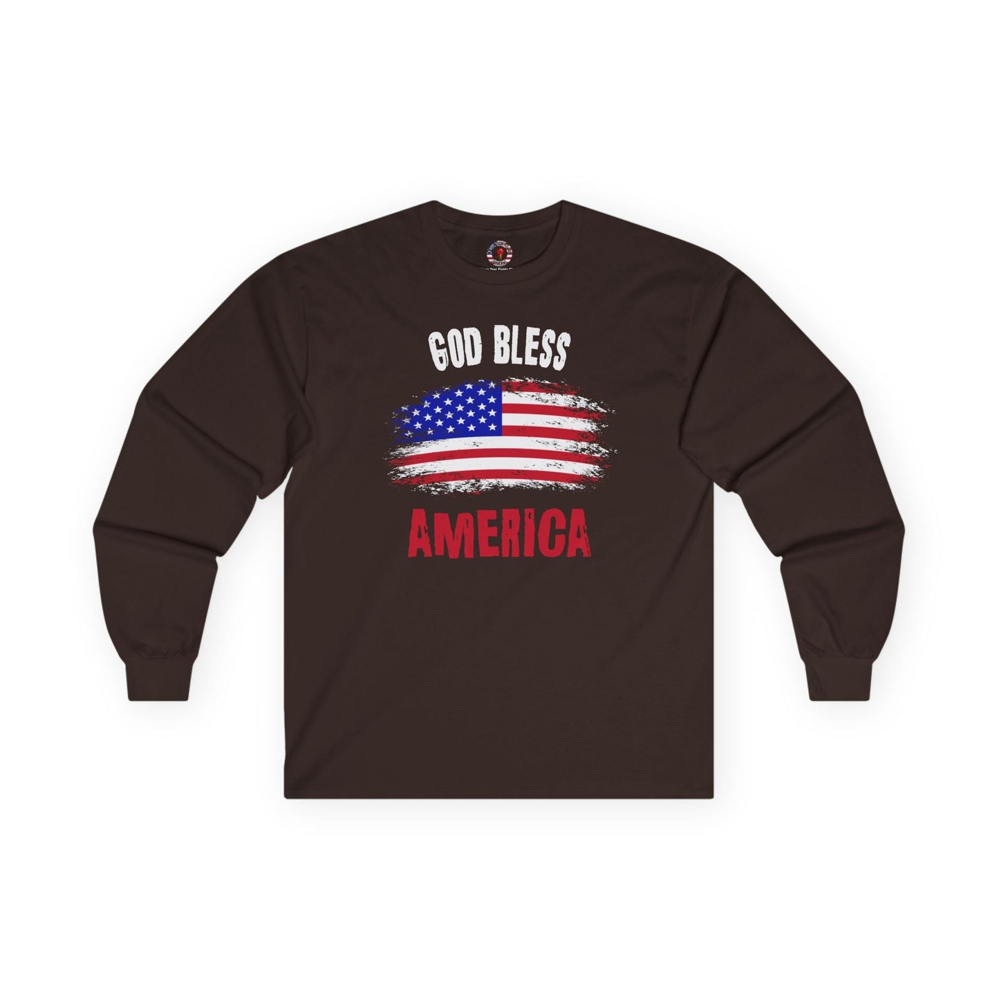 God Bless America Long Sleeve Tee The Devil's Pickle