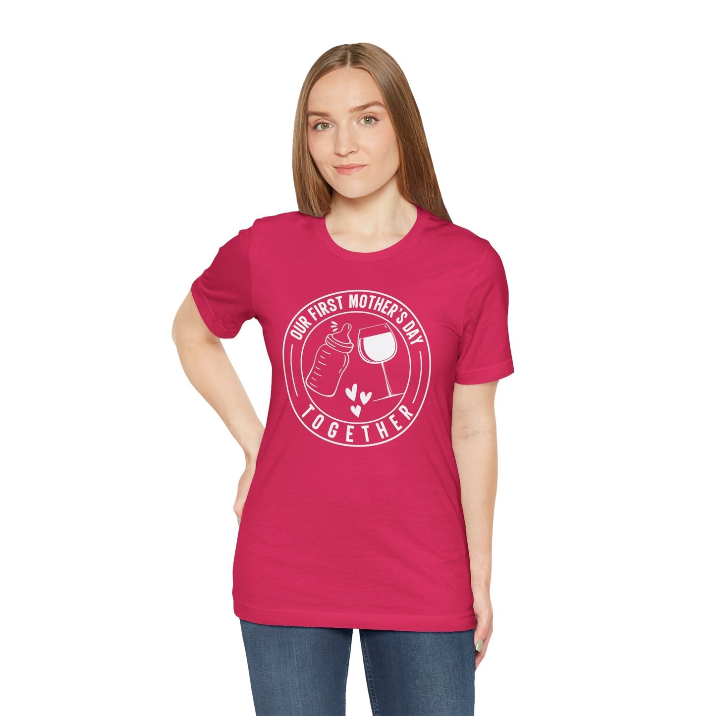 Our First Mothers Day Together T-Shirt The Devil's Pickle