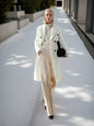 Women’s Solid Color Coat – Essential Autumn Winter Warm Outerwear FitiqueFit