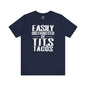 Easily Distracted By Tits and Tacos T-Shirt The Devil's Pickle