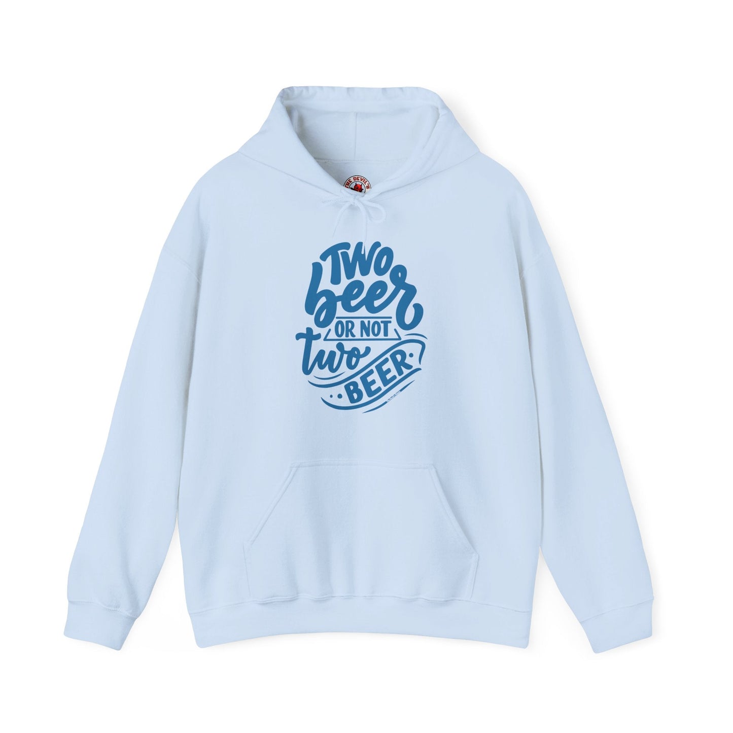 Two Beer or Not Two Beer Hooded Sweatshirt The Devil's Pickle