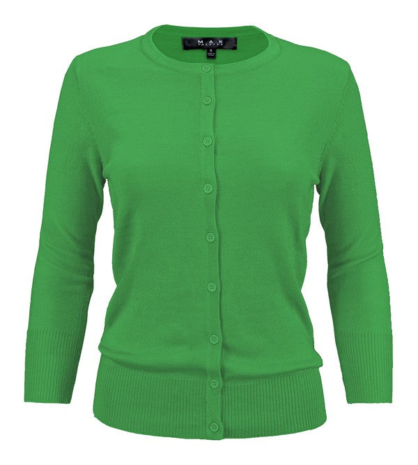 Crewneck Button Down Knit Cardigan Sweater Shop Style & More | Fresh Looks, Everyday Deals & Free Shipping
