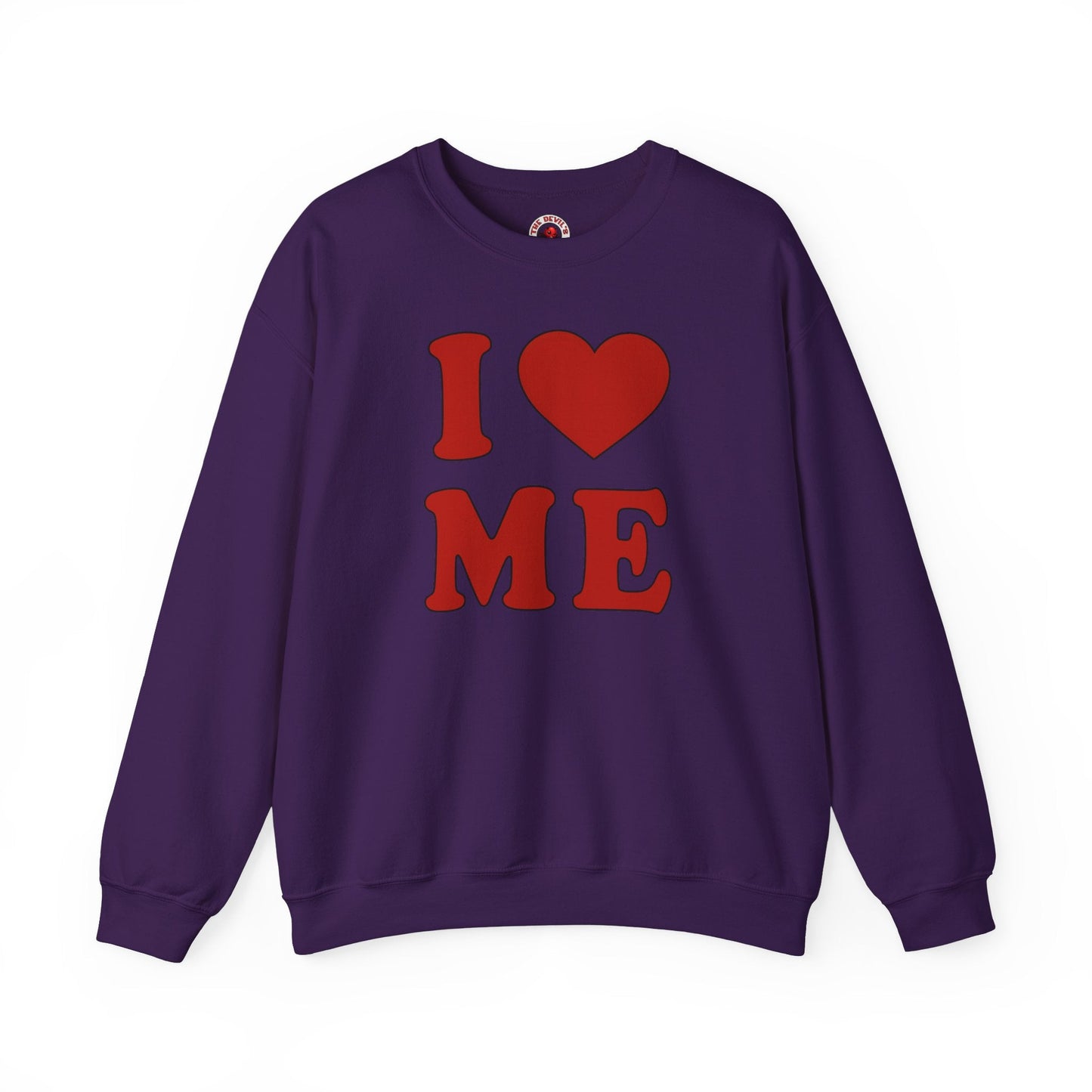 I Heart Me Crewneck Sweatshirt The Devil's Pickle