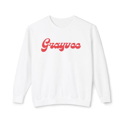 Unisex Lightweight Crewneck Sweatshirt "Grayvee" Grayceful LLC