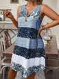 Plus Size Striped Tank Top & Skirt Set FitiqueFit