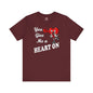 You Give Me A Heart On T-Shirt The Devil's Pickle