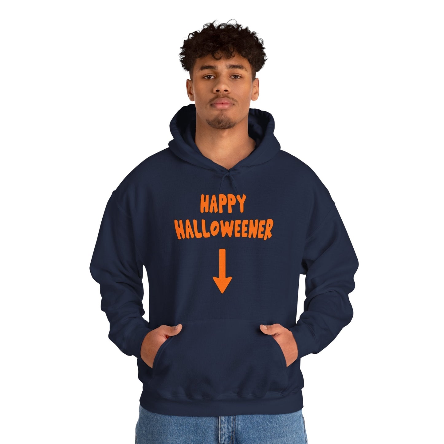 Happy Halloweener Hooded Sweatshirt The Devil's Pickle