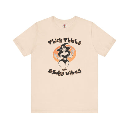 Thick Thighs and Spooky Vibes T-Shirt The Devil's Pickle