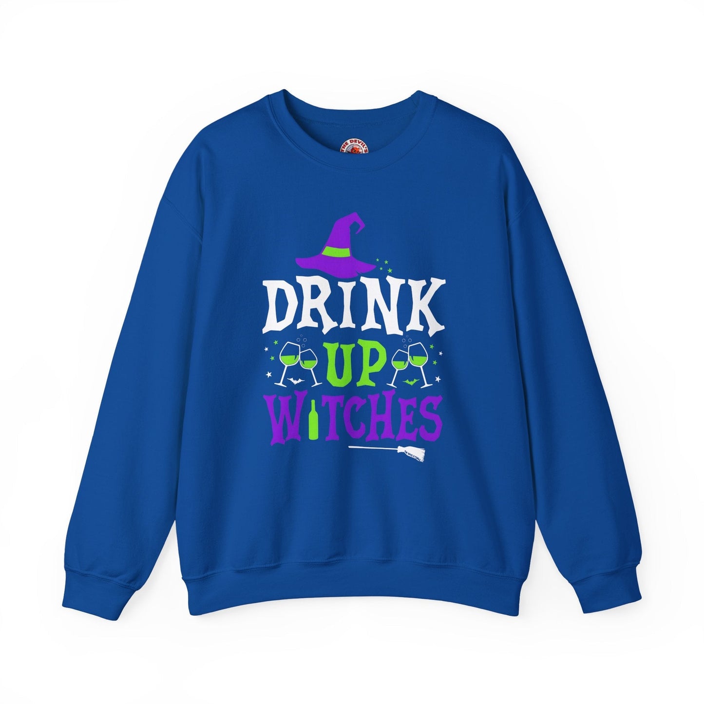 Drink Up Witches Crewneck Sweatshirt The Devil's Pickle