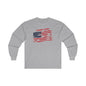 Raise It High American Flag Long Sleeve Tee