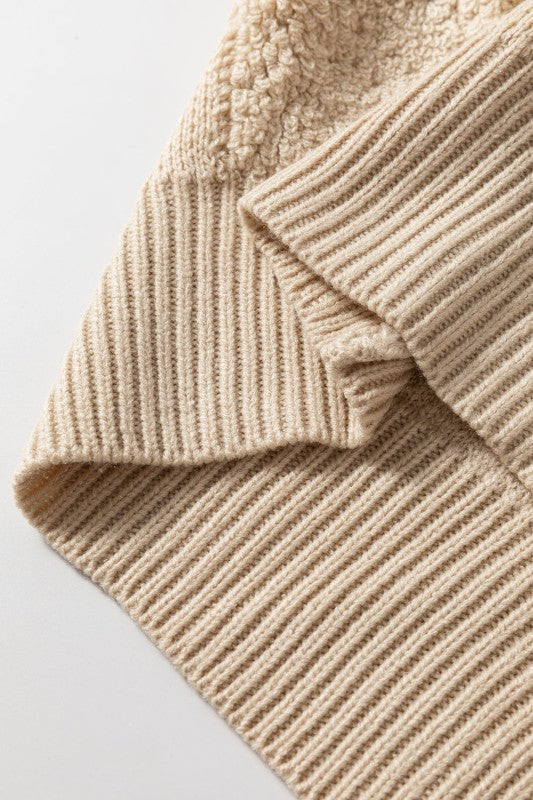 Emily Checkered Sherpa Loose Sweater Shop Style & More | Fresh Looks, Everyday Deals & Free Shipping