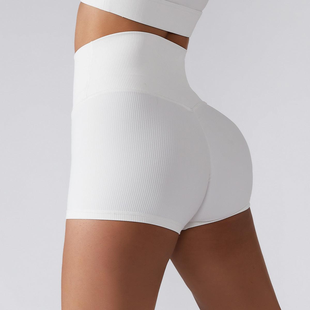 High-Waisted Ribbed Fitness Shorts | Butt Lifting & Flattering Activewear for Yoga, Running & More Country in My Heart