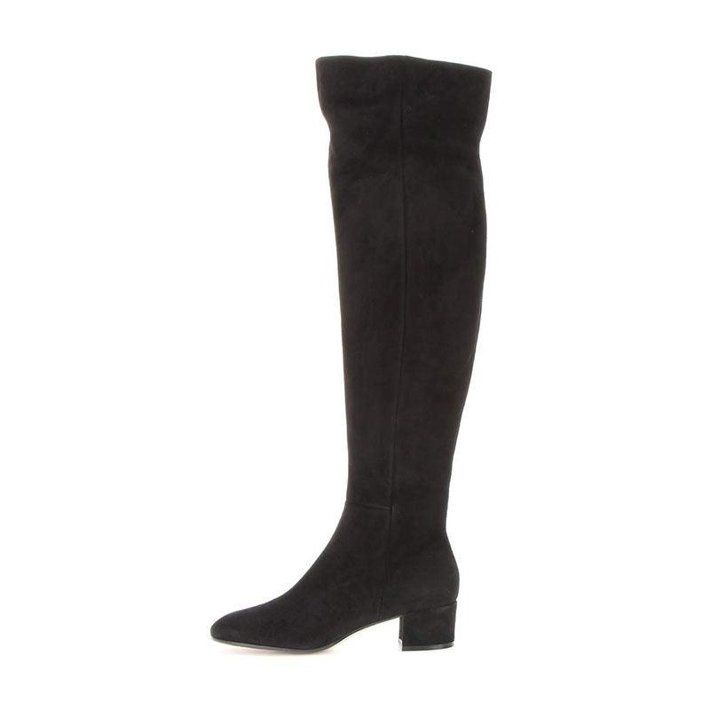 Desert Rose Suede Over the Knee Boots for Cowgirl Fashion - Comfortable & Stylish Country in My Heart