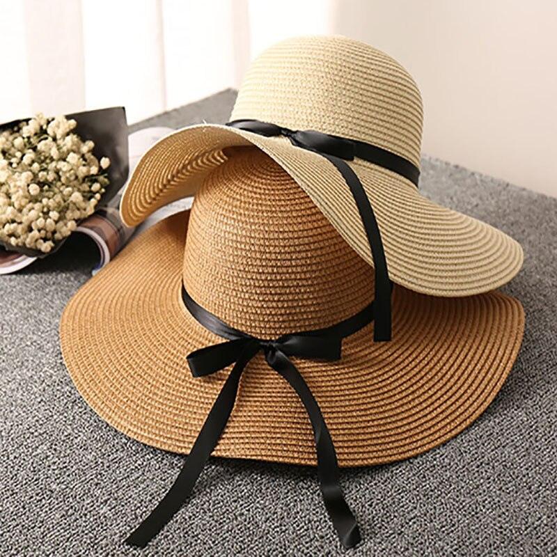 La Dolce Vita Straw Hat - Stylish Italian Summer Sun Hat with Ribbon Tie Country in My Heart