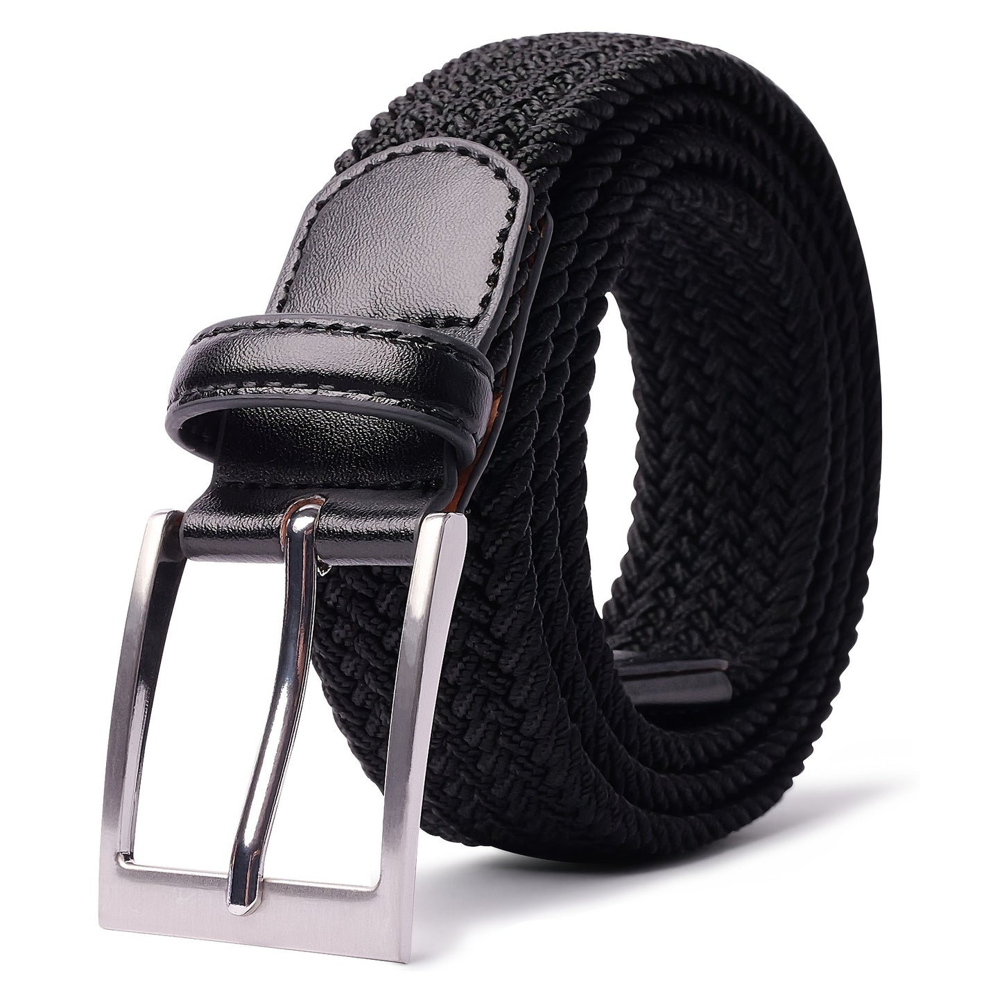 Woven Stretch Belts Made of Braided Elastic for Men And Women, Suitable for Casual Pants, Jeans, And Golf Shirts NovaCart