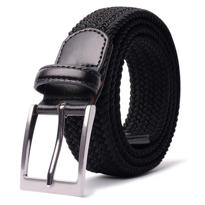 Woven Stretch Belts Made of Braided Elastic for Men And Women, Suitable for Casual Pants, Jeans, And Golf Shirts NovaCart