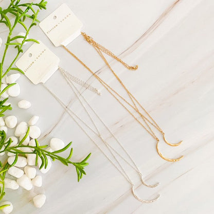 Crescent Duo Necklace Set Of 2 Shop Style & More | Fresh Looks, Everyday Deals & Free Shipping