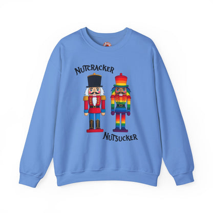 Nutcracker or Nutsucker Crewneck Sweatshirt The Devil's Pickle