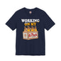 Working On My 6 Pack T-Shirt The Devil's Pickle