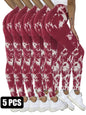 5-Pack Tie Dye Cut-Out Leggings FitiqueFit