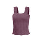 Women's Pleated Figure-flattering Square-neck Camisole FitiqueFit