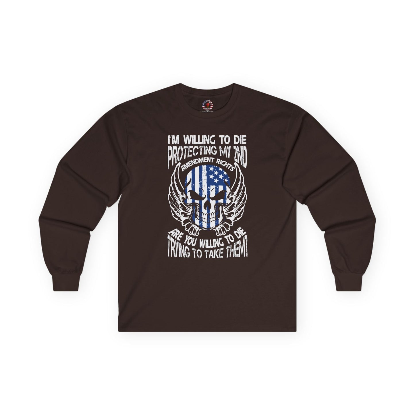 Protecting My 2nd Amendment Rights Long Sleeve Tee The Devil's Pickle