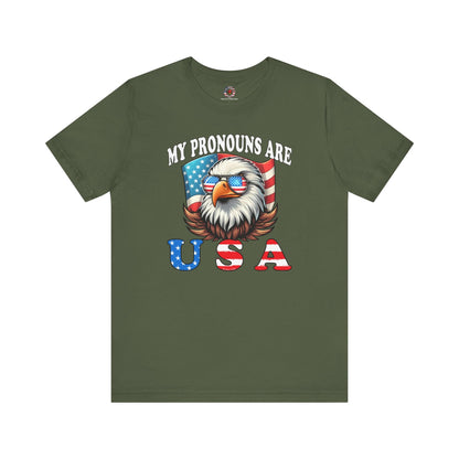 My Pronouns Are U.S.A T-Shirt The Devil's Pickle